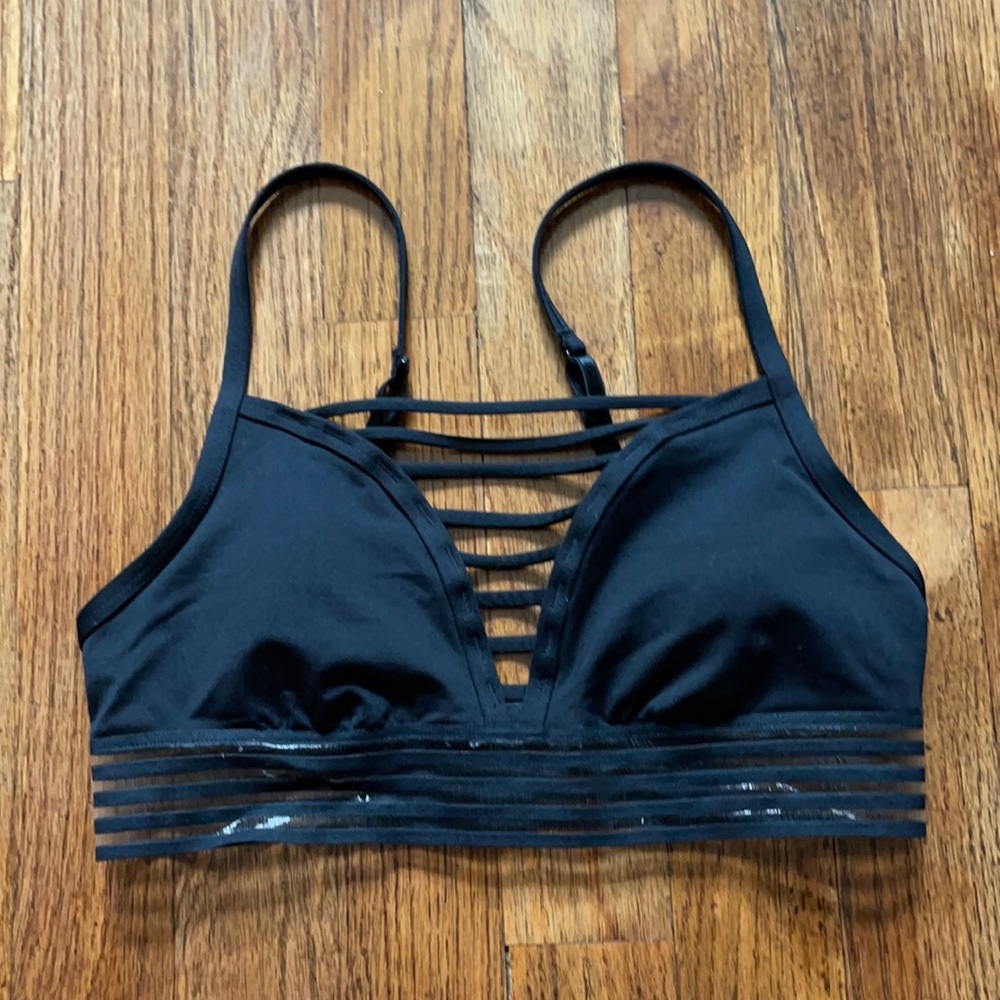 Victoria’s Secret Pink Black Bra. Size X-Small.